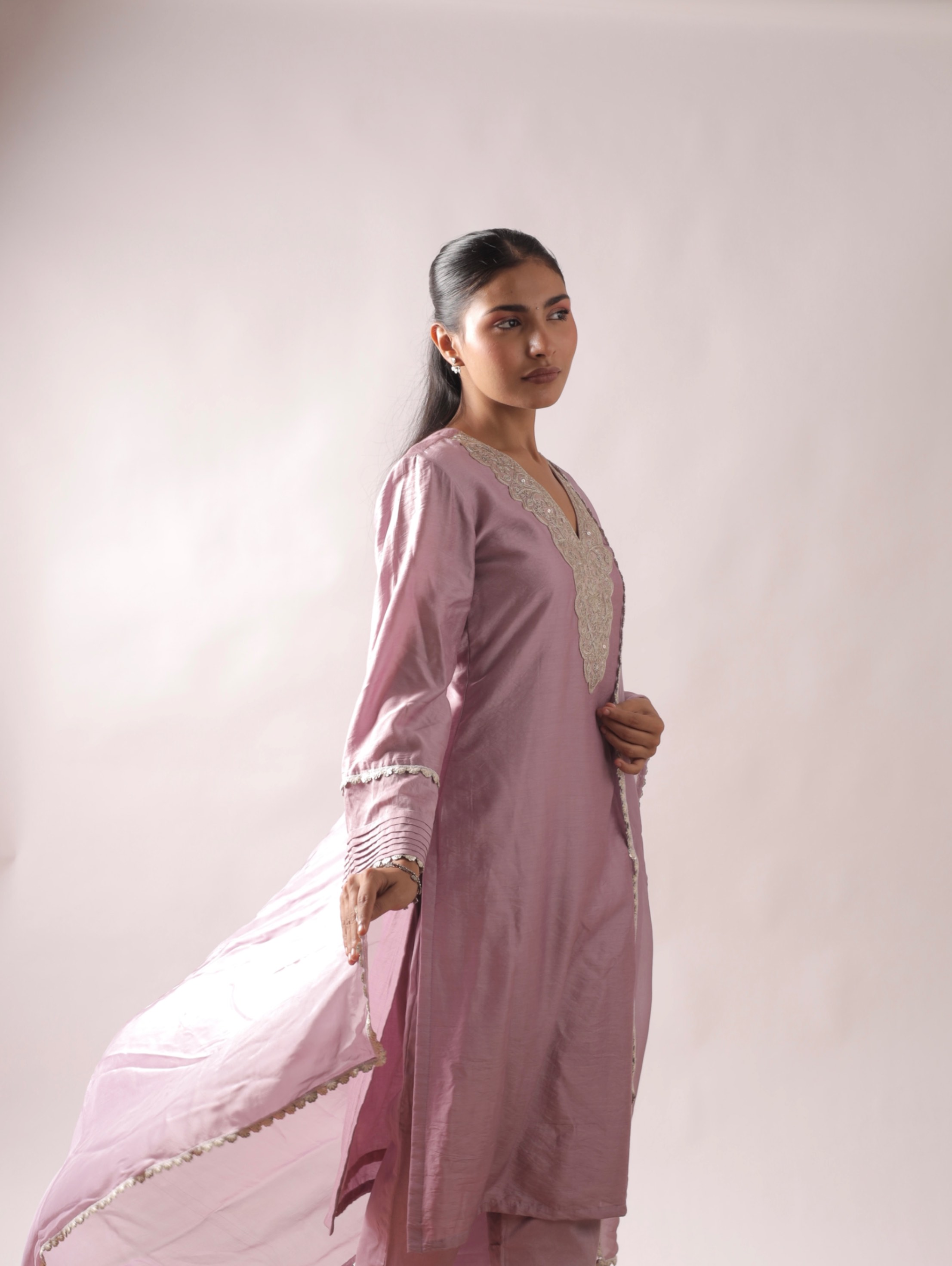 Meher – Lilac Kurta Set
